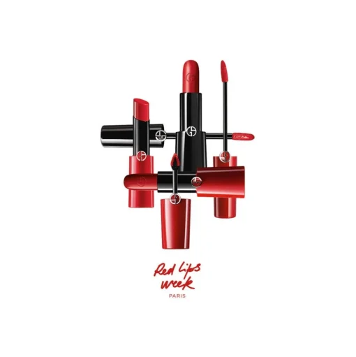 Giorgio Armani - Rouge D'Armani Lipstick - Long Lasting Satin Lipstick - Luxury - Avvenice