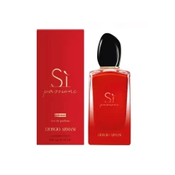Giorgio Armani - Sì Passione Intense Eau De Parfum - A Boisé Floral Fragrance - Luxury Fragrances - 100 ml - Avvenice