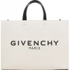 Givenchy - Beige and Black Medium Canvas G-Tote - Givenchy Exclusive Luxury Collection - Avvenice