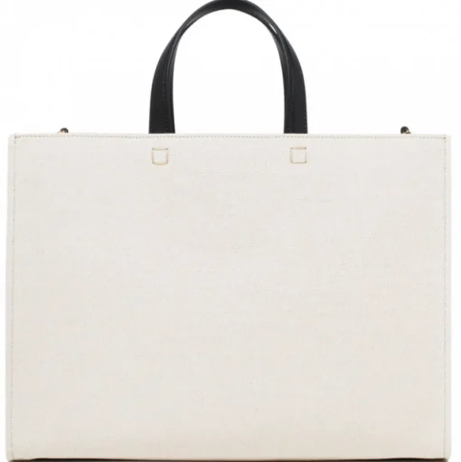 Givenchy - Beige and Black Medium Canvas G-Tote - Givenchy Exclusive Luxury Collection - Avvenice
