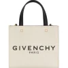 Givenchy - Beige and Black Canvas Mini Tote Bag - Givenchy Exclusive Luxury Collection - Avvenice