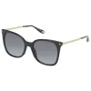 Givenchy - Black Acetate Sunglasses with Gold Finished Metal Bars - Sunglasses - Givenchy Eyewear - Avvenice