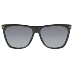 Givenchy - Black Acetate Sunglasses with Gold Metal Bars and Grey Lenses - Sunglasses - Givenchy Eyewear - Avvenice