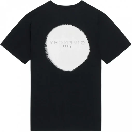 Givenchy - Black and White Cotton Logo Print T-Shirt - Givenchy Exclusive Luxury Collection - Avvenice