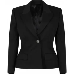 Givenchy - Black 4G Blazer - Givenchy Exclusive Luxury Collection - Avvenice