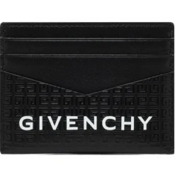 Givenchy - Black 4G Card Holder - Givenchy Exclusive Luxury Collection - Avvenice