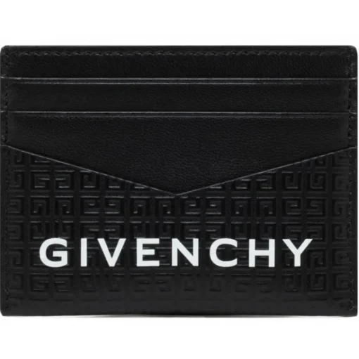 Givenchy - Black 4G Card Holder - Givenchy Exclusive Luxury Collection - Avvenice