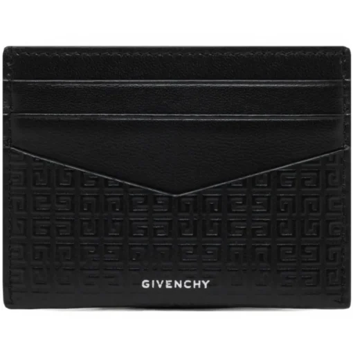 Givenchy - Black 4G Card Holder - Givenchy Exclusive Luxury Collection - Avvenice