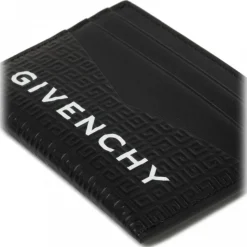 Givenchy - Black 4G Card Holder - Givenchy Exclusive Luxury Collection - Avvenice