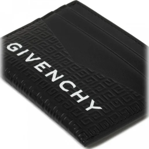 Givenchy - Black 4G Card Holder - Givenchy Exclusive Luxury Collection - Avvenice