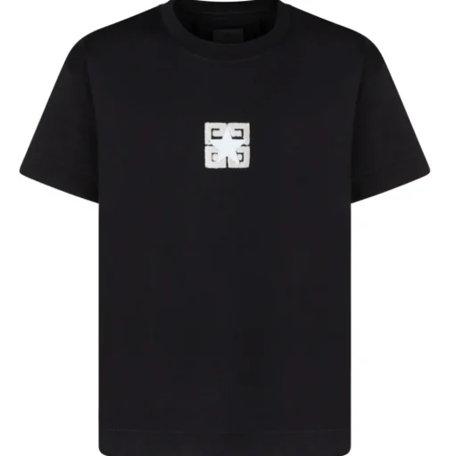 Givenchy - Black 4G Stars T-Shirt - Givenchy Exclusive Luxury Collection - Avvenice