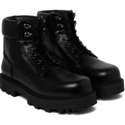 Givenchy - Black Leather Workboots - Givenchy Exclusive Luxury Collection - Avvenice