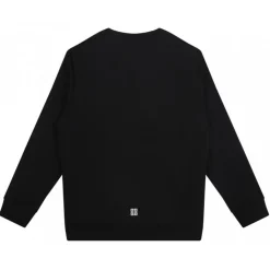 Givenchy - Black Lettering Logo Sweatshirt - Givenchy Exclusive Luxury Collection - Avvenice