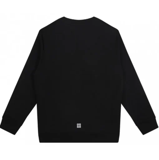 Givenchy - Black Lettering Logo Sweatshirt - Givenchy Exclusive Luxury Collection - Avvenice