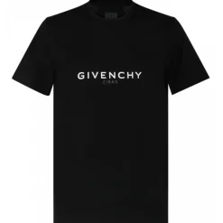 Givenchy - Black Logo Print T-Shirt - Givenchy Exclusive Luxury Collection - Avvenice