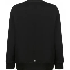 Givenchy - Black Logo Print Sweatshirt - Givenchy Exclusive Luxury Collection - Avvenice