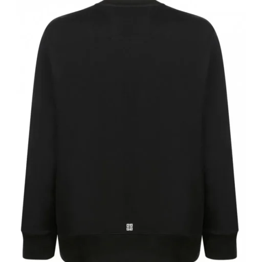 Givenchy - Black Logo Print Sweatshirt - Givenchy Exclusive Luxury Collection - Avvenice