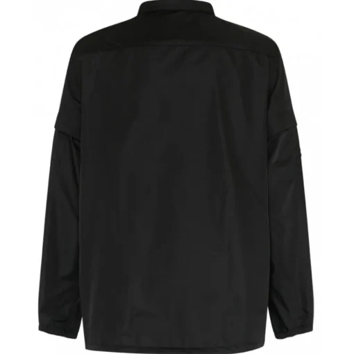 Givenchy - Black Nylon Logo Clip Jacket - Givenchy Exclusive Luxury Collection - Avvenice