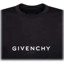 Givenchy - Black Reverse Oversized T-Shirt - Givenchy Exclusive Luxury Collection - Avvenice