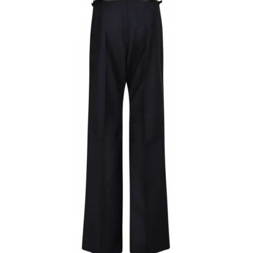 Givenchy - Black Voyou Flare Pants - Givenchy Exclusive Luxury Collection - Avvenice