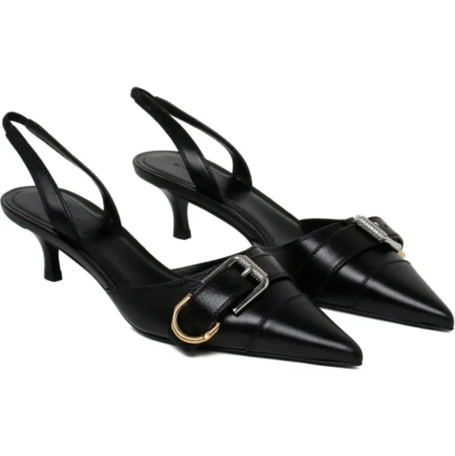Givenchy - Black Voyou Slingback - Givenchy Exclusive Luxury Collection - Avvenice
