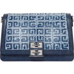 Givenchy - 4G Multicarry Medium Denim Bag - Givenchy Exclusive Luxury Collection - Avvenice