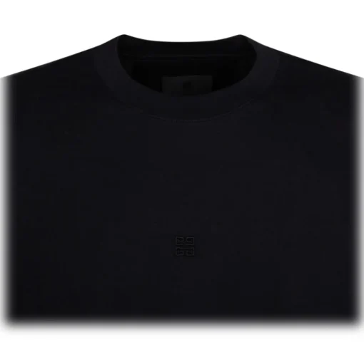 Givenchy - 4G-Embroidered Cotton T-Shirt - Givenchy Exclusive Luxury Collection - Avvenice