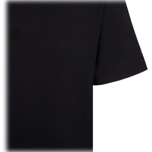 Givenchy - 4G-Embroidered Cotton T-Shirt - Givenchy Exclusive Luxury Collection - Avvenice