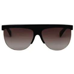 Givenchy - GV Squared Oversized Sunglasses in Acetate and Metal - Black - Sunglasses - Givenchy Eyewear - Avvenice