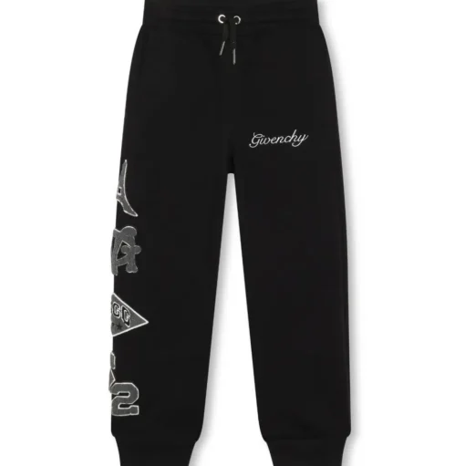 Givenchy - Kids Jogging Bottom Sweatpants in Black - Givenchy Exclusive Luxury Collection - Avvenice