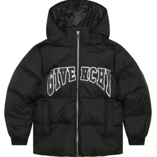 Givenchy - Kids Puffer Jacket in Black - Givenchy Exclusive Luxury Collection - Avvenice