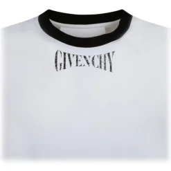 Givenchy - Logo-Print Cotton T-Shirt - Givenchy Exclusive Luxury Collection - Avvenice
