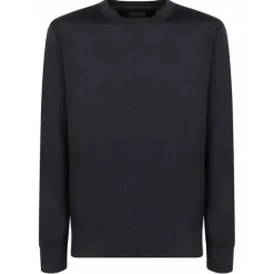 Givenchy - Midnight Blue Fine Knit Jumper - Givenchy Exclusive Luxury Collection - Avvenice