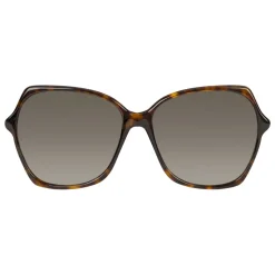 Givenchy - Oversized Sunglasses with Metal Soul Rings Gold and Brown Lenses - Sunglasses - Givenchy Eyewear - Avvenice