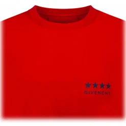 Givenchy - Red 4G T-Shirt - Givenchy Exclusive Luxury Collection - Avvenice