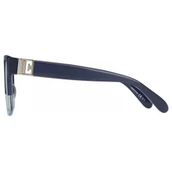 Givenchy - Sunglasses Two Tone GV3 Square in Acetate - Dark Blue - Sunglasses - Givenchy Eyewear - Avvenice