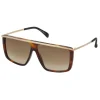 Givenchy - Sunglasses Unisex GV Light in Metal and Acetate - Gold Brown - Sunglasses - Givenchy Eyewear - Avvenice