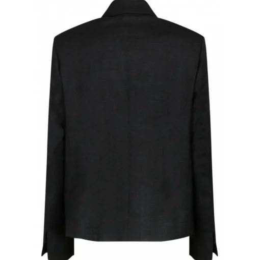 Givenchy - Virgin Wool Grey Melange Short Jacket - Givenchy Exclusive Luxury Collection - Avvenice