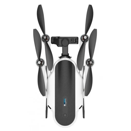 GoPro - Drone Karma - Black / White - Professional Drone with Stabilizer + Controller for GoPro HERO 4K Video Camera - Avvenice