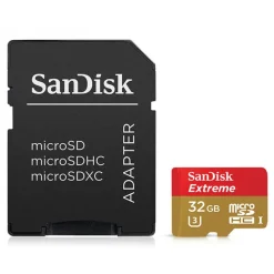GoPro - SanDisk 32 GB Extreme Micro SDHC UHS-I Card - Memory Card - GoPro Accessories - Avvenice