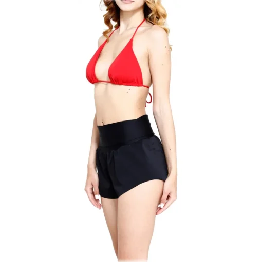 Grace - Grazia di Miceli - "Lincoln Road" Black Women's Shorts - Luxury Collection - Made in Italy - High Quality - Avvenice