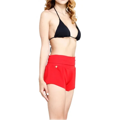 Grace - Grazia di Miceli - Red "Lincoln Road" Women's Shorts - Luxury Collection - Made in Italy - High Quality - Avvenice