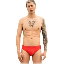 Grace - Grazia di Miceli - Red Osaka Men's Briefs - Luxury Collection - Made in Italy - High Quality - Avvenice