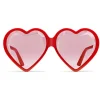 Gucci - Acetate Heart Sunglasses with Optimal Fit - Red Heart - Gucci Eyewear - Avvenice