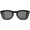 Gucci - Acetate Square Sunglasses - Acetate Black Lenses Grey - Gucci Eyewear - Avvenice
