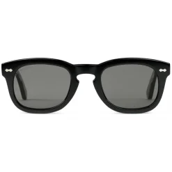Gucci - Acetate Square Sunglasses - Acetate Black Lenses Grey - Gucci Eyewear - Avvenice