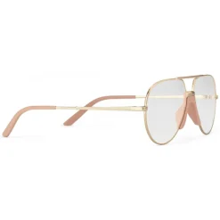 Gucci - Aviator Metal Sunglasses - Shiny Gold - Gucci Eyewear - Avvenice