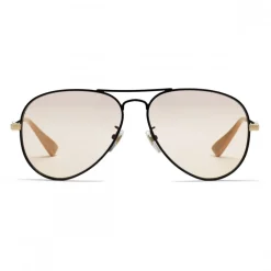Gucci - Aviator Sunglassed - Light Yellow - Gucci Eyewear - Avvenice