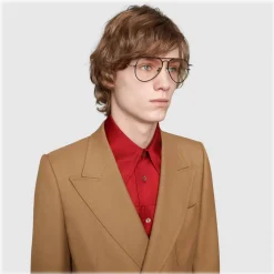 Gucci - Aviator Sunglassed - Light Yellow - Gucci Eyewear - Avvenice