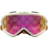 Gucci - GG Ski Mask - Ivory White Orange Pink - Gucci Eyewear - Avvenice